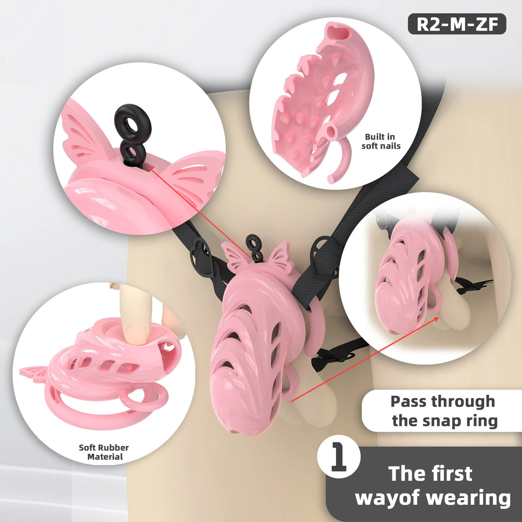 Velvet Promise Soft Chastity Cage