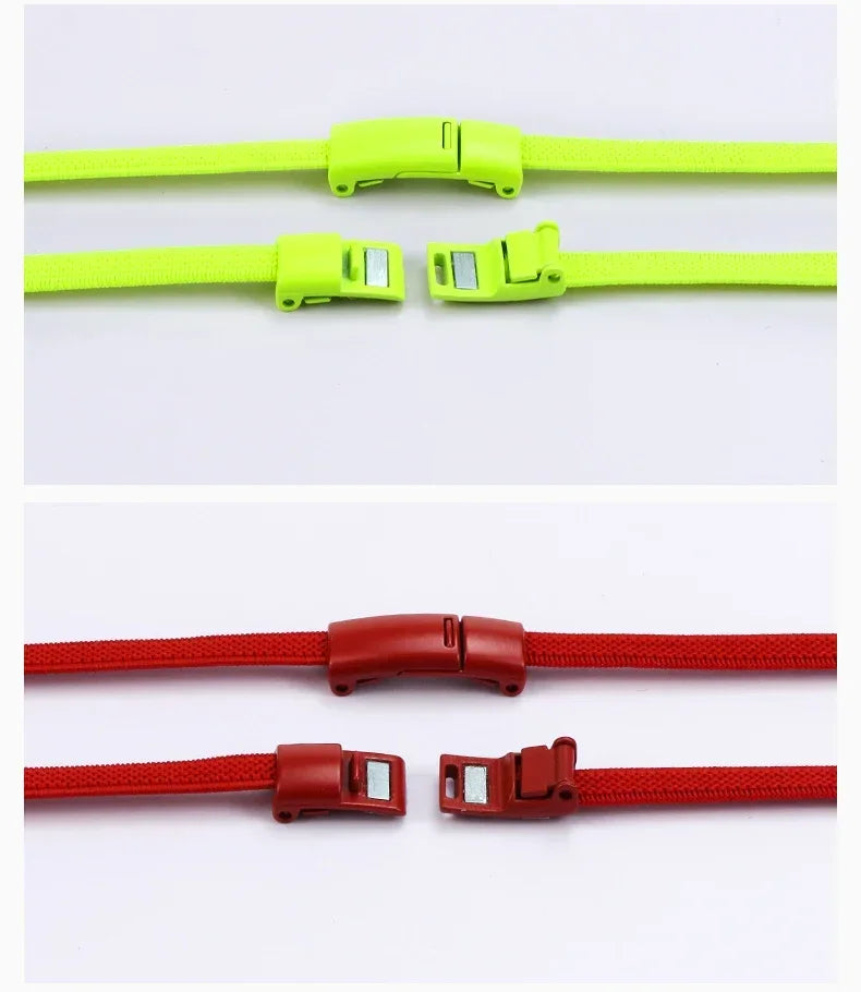 Easy-Step Magnetic No-Tie Shoelaces (Colors)