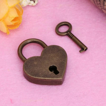 Tiny Heart Wish Lock (Colors)