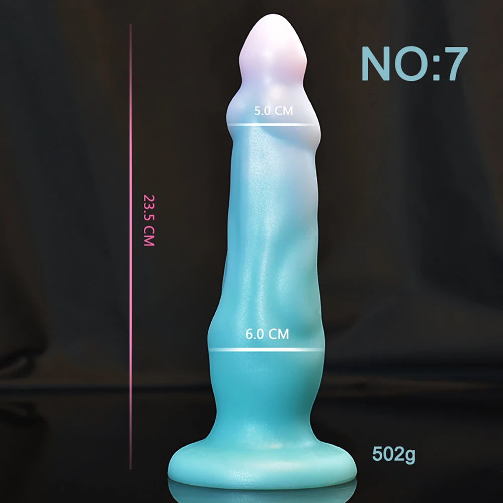 Pink Frost Monster Dildo