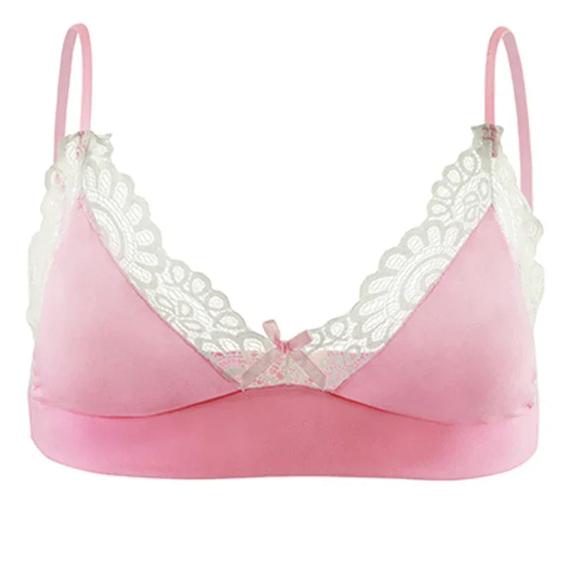 Men’s Sissy Lace Bra - Puppy's Aesthetics