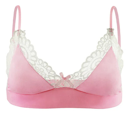 Men’s Sissy Lace Bra - Puppy's Aesthetics