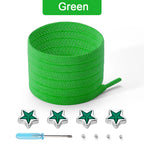 Star Diamond No-Tie Shoelaces Set