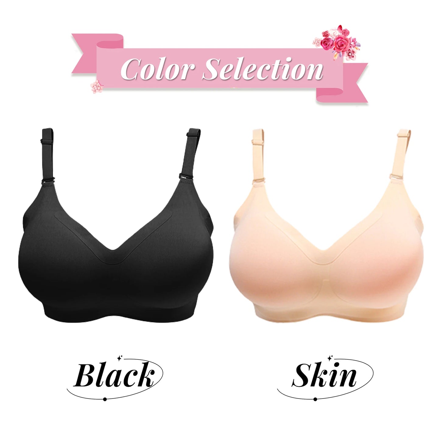 Silicone Gel Breast Forms Bra Set
