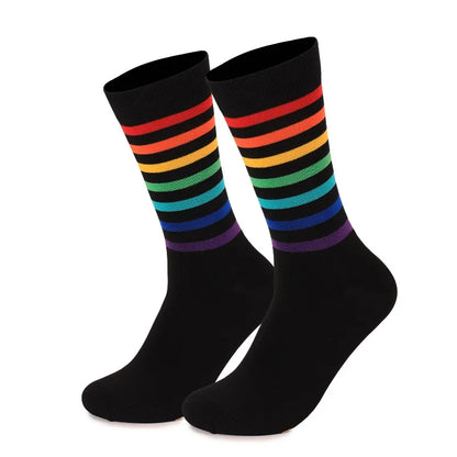 Proud Paws Rainbow Crew Socks (3-Pair Set)