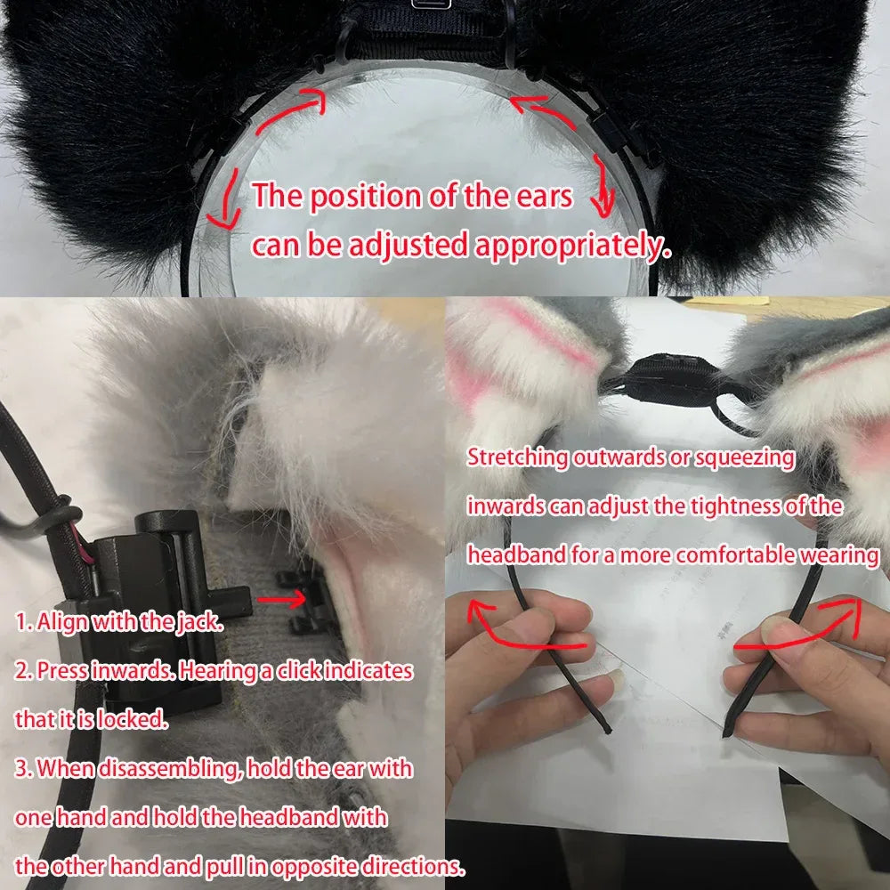 Dream Pet Motion Ears Headband - Puppy's Aesthetics