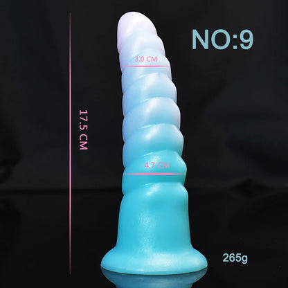 Pink Frost Monster Dildo