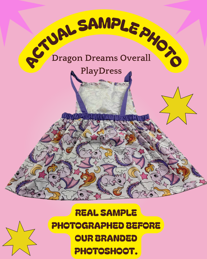 Dragon Dreams Plus Size Overall PlayDress