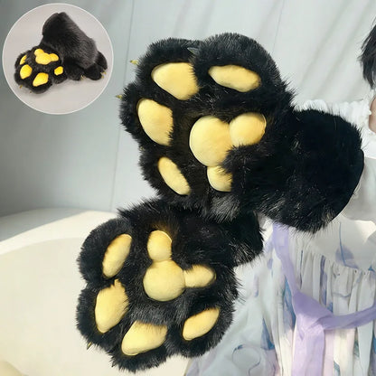 Fluffy Mischief Paw Mitts