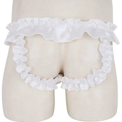 Sugar Kiss Bow Sissy Thong Briefs - Puppy's Aesthetics
