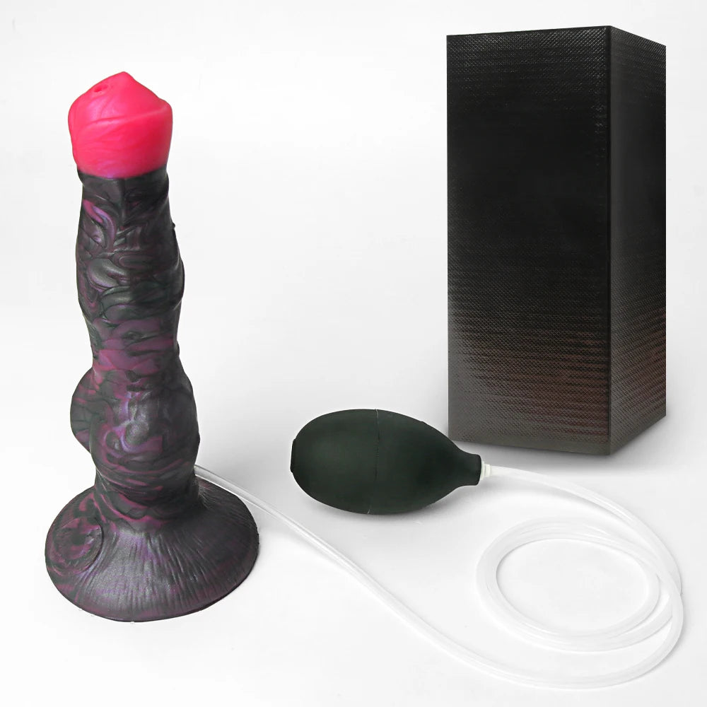 Inflatable Squirting  Monster Dildo