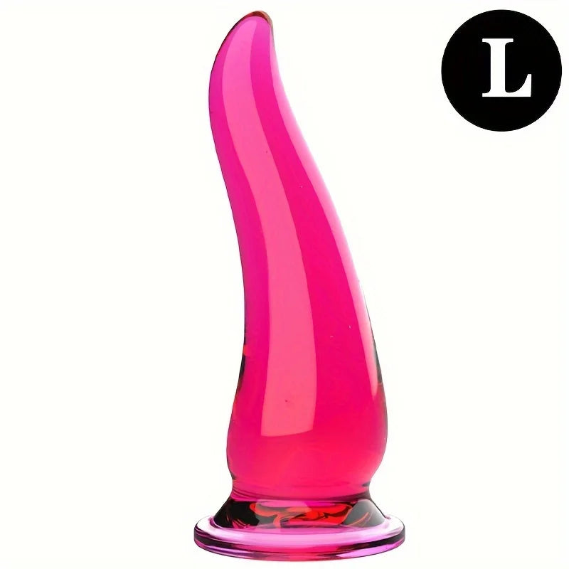 Curved Silicone Comfort Anal Plug