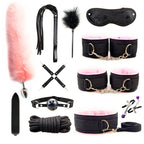 Adult BDSM Erotic Bondage Kit (Colors)