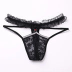 Lace Sheer Sissy Pouch Panties