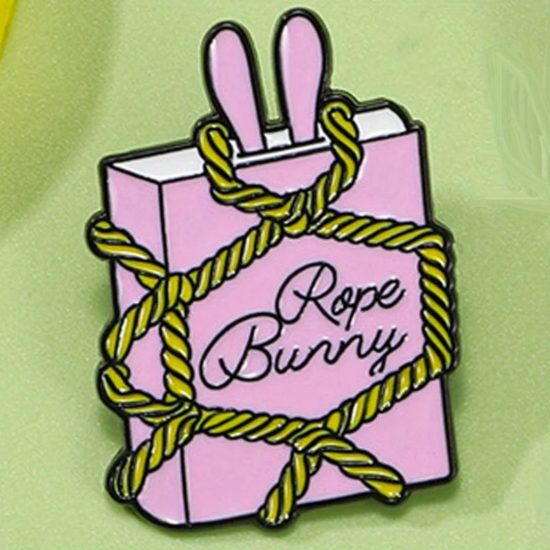 Rope Bunny Kinky Pin