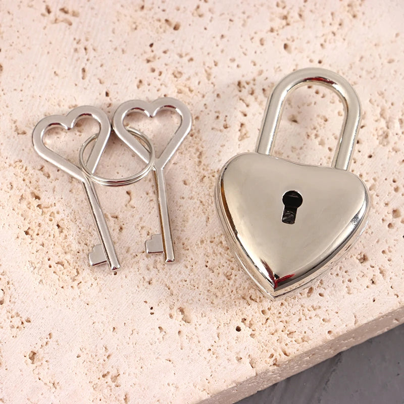 Silver Heart Keepsake Lock