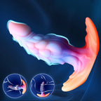 Glow Dragon Silicone Dildo Plug