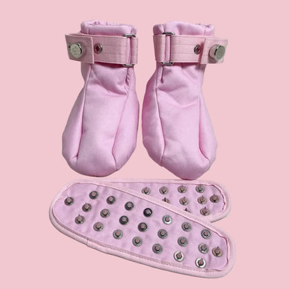 Pretty Please Locking Restraint Booties (Large)