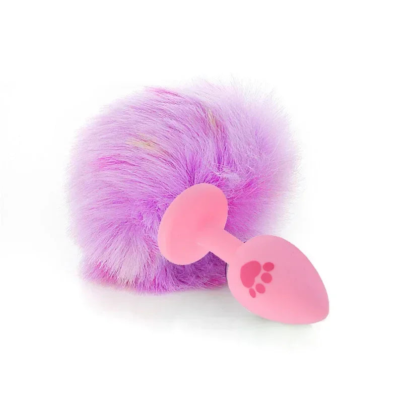 Sweet Bunny Paw Anal Plug (Colors)