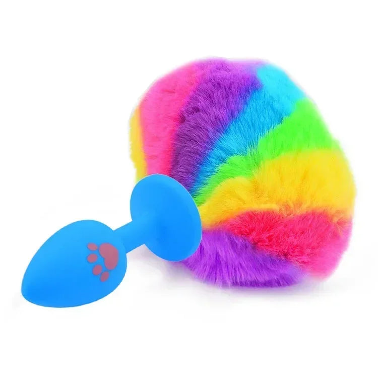Sweet Bunny Paw Anal Plug (Colors)