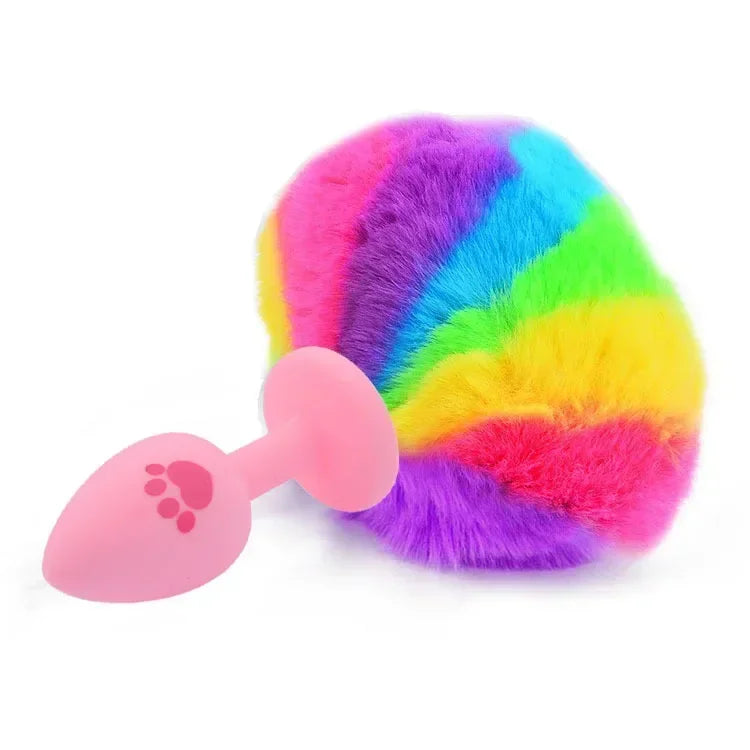 Sweet Bunny Paw Anal Plug (Colors)