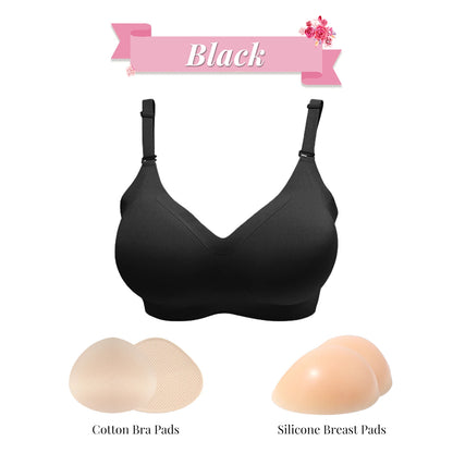 Silicone Gel Breast Forms Bra Set