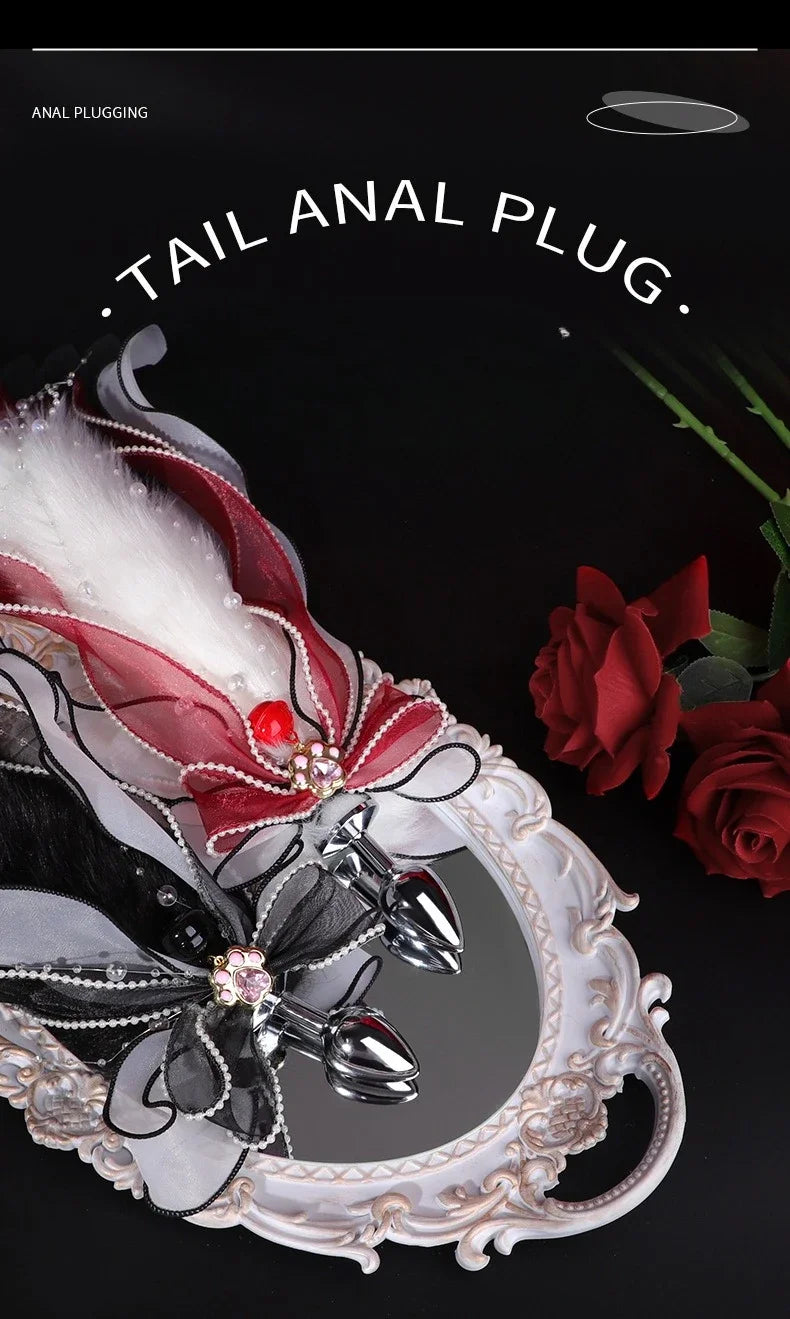 Pretty Bow Petplay Anal Tail (Colors)