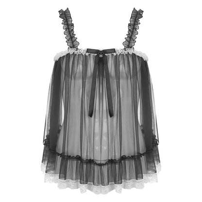Darling Sheer Sissy Camisole (Colors) - Puppy's Aesthetics