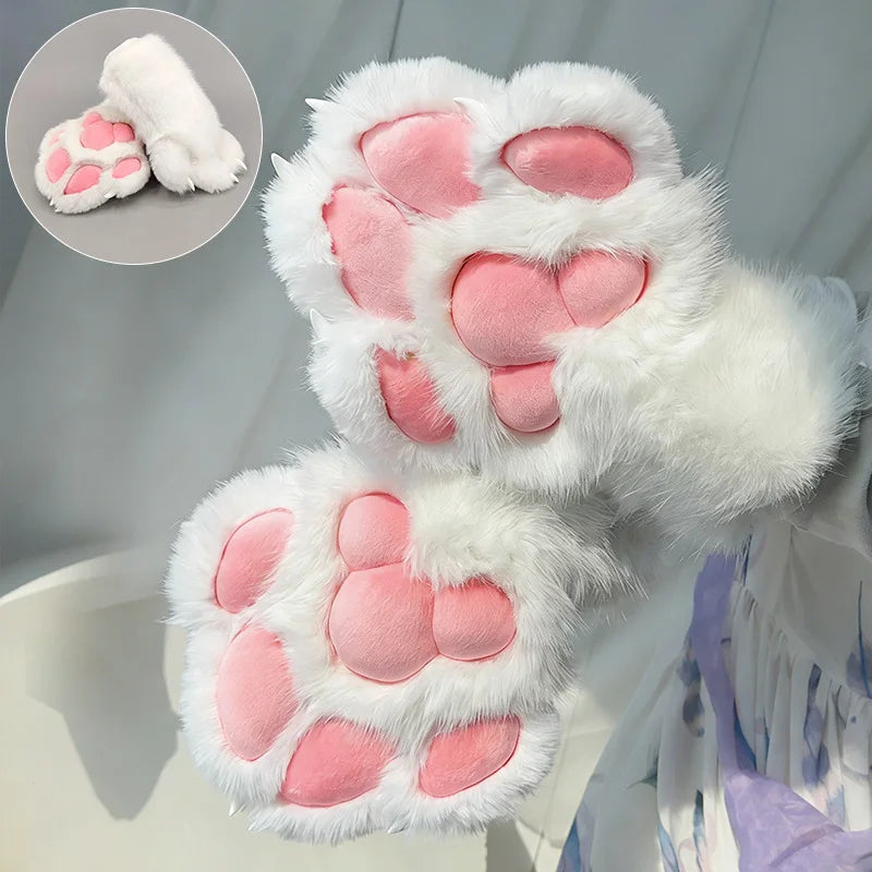 Fluffy Mischief Paw Mitts