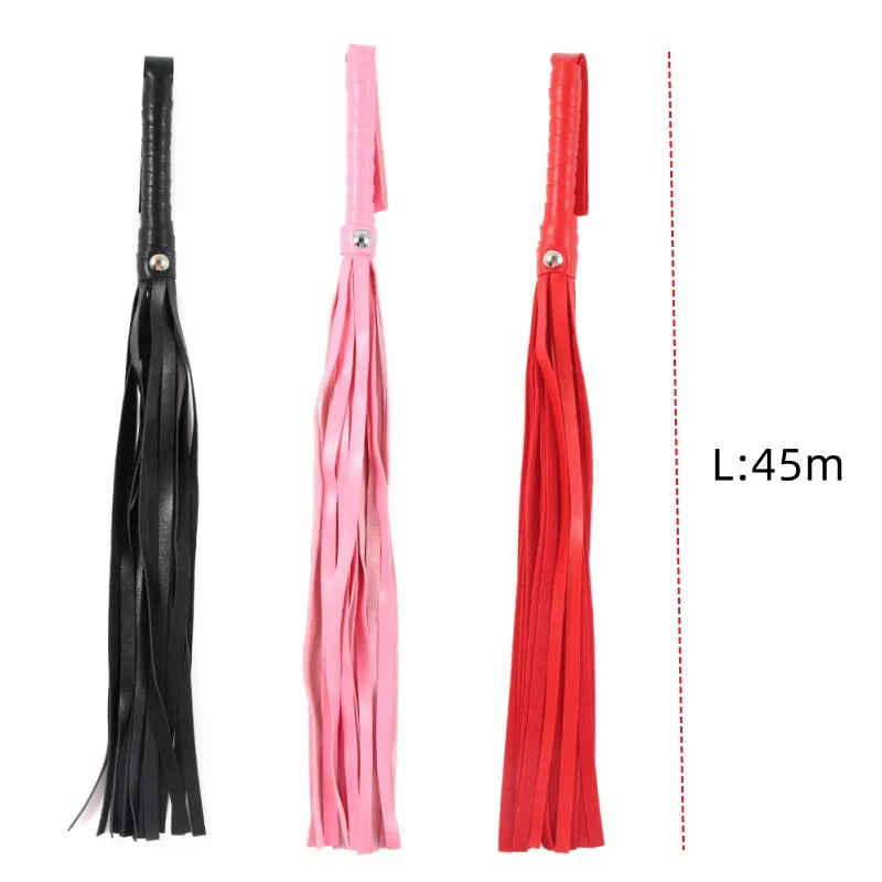 Blush Obedience Flogger & Blindfold Set