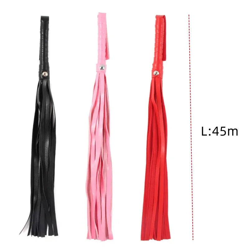 Blush Obedience Flogger & Blindfold Set - Puppy's Aesthetics