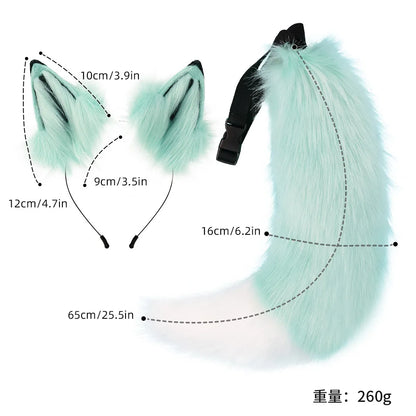 Mischief Wolf Ears & Tail Set (Colors)