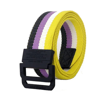 Pride Power Unisex Canvas Belt - Puppy's Aesthetics