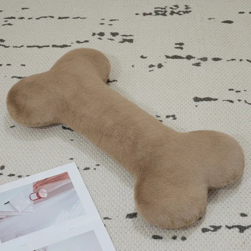Kawaii Bone Plush Pillow - Puppy's Aesthetics
