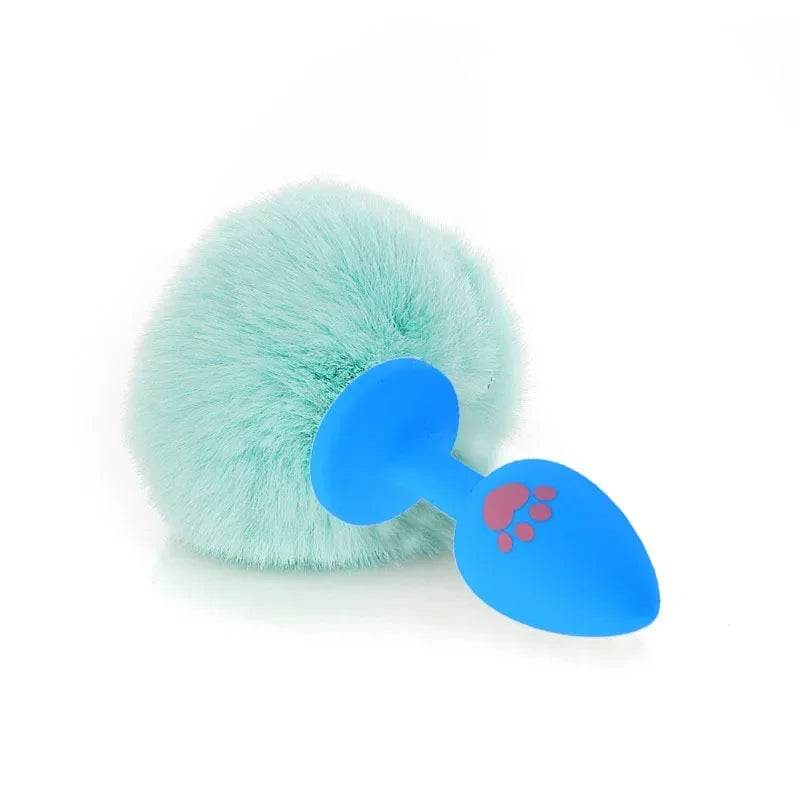 Sweet Bunny Paw Anal Plug (Colors)