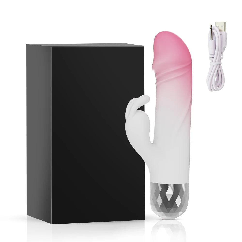 Pastel Powerful Rabbit Silicone Vibrator