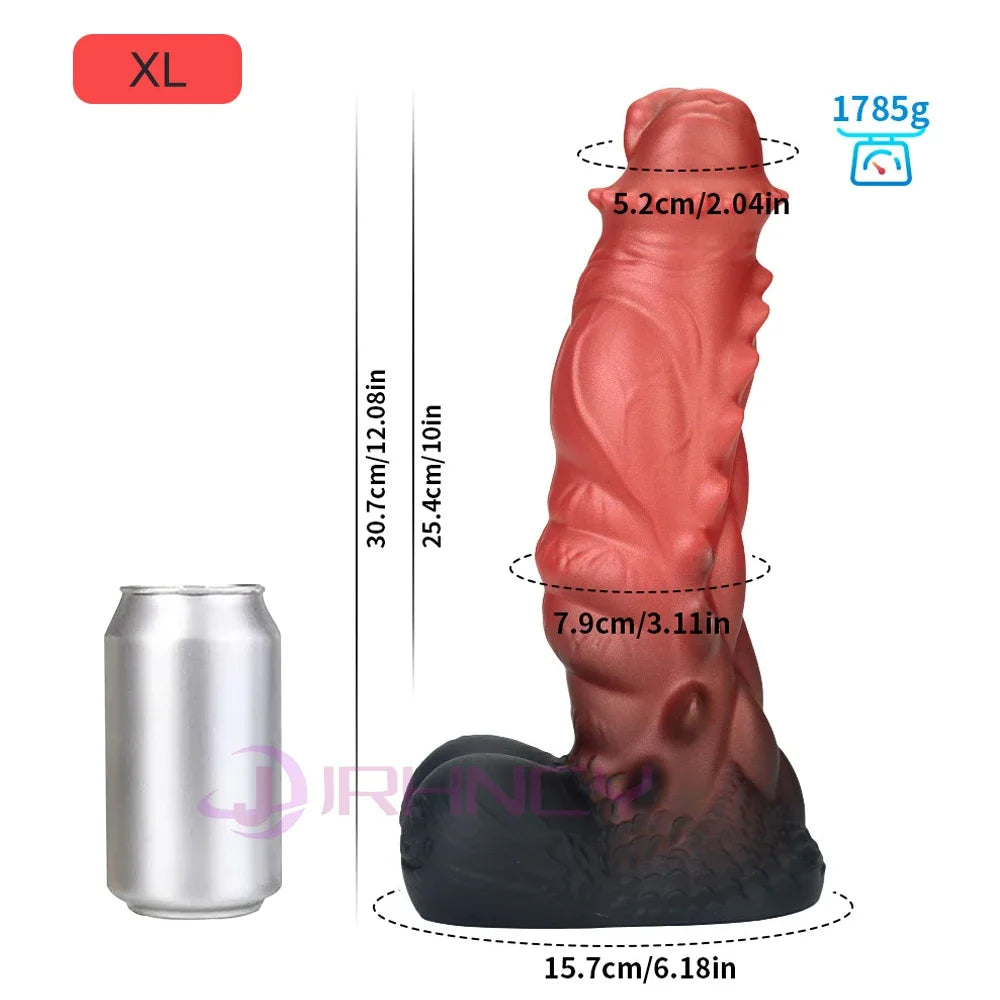 Monsters Silicone Dildo – S to XXL