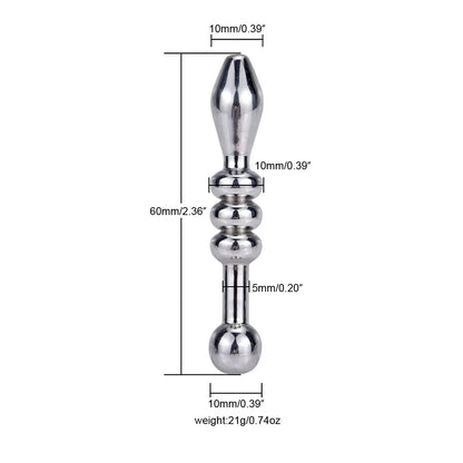 Stainless Steel Metal Dilator Urethral Sound - Puppy's Aesthetics