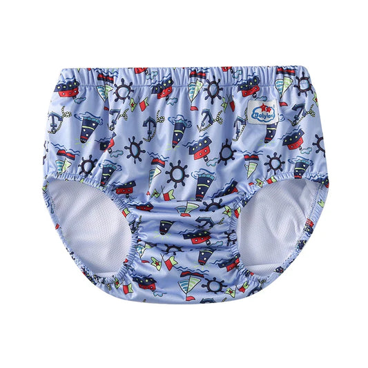 Cute Nautical ABDL Swimming Diaper
