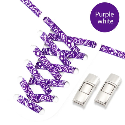 No-Tie Press Lock Elastic Shoelaces