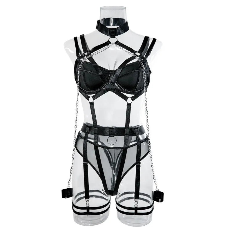 Seductive 4-Piece Lingerie Set