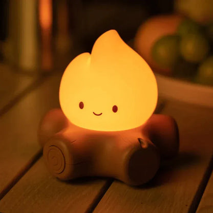 Campfire Night Light With White Noise - Puppy's Aesthetics