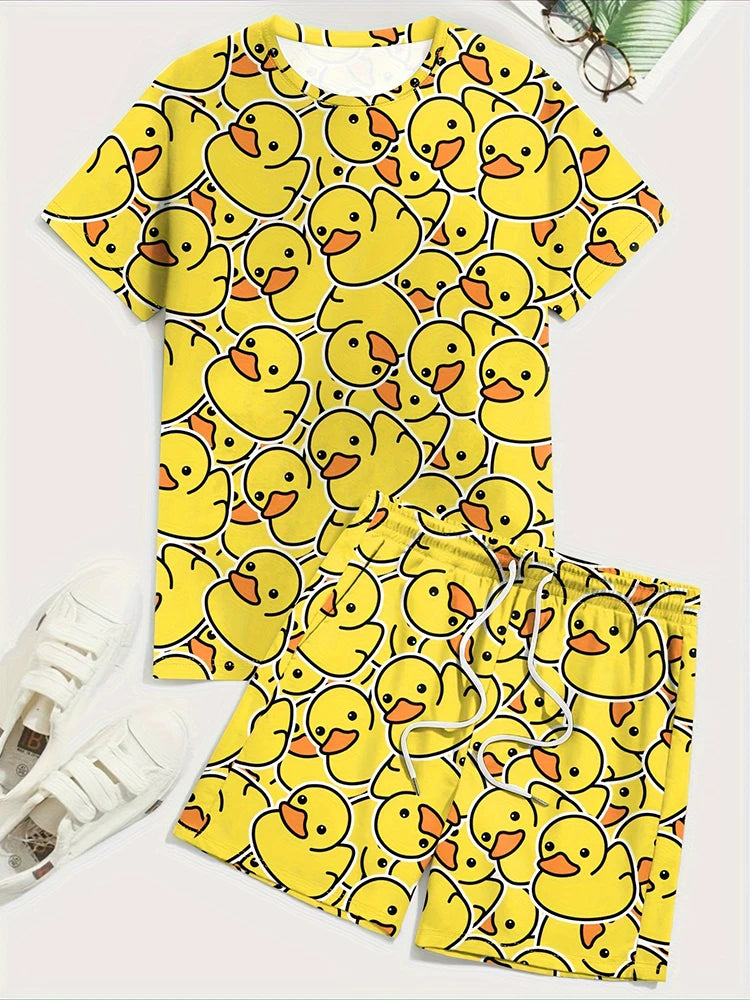 Lil Rubber Duckies Unisex Shorts Set