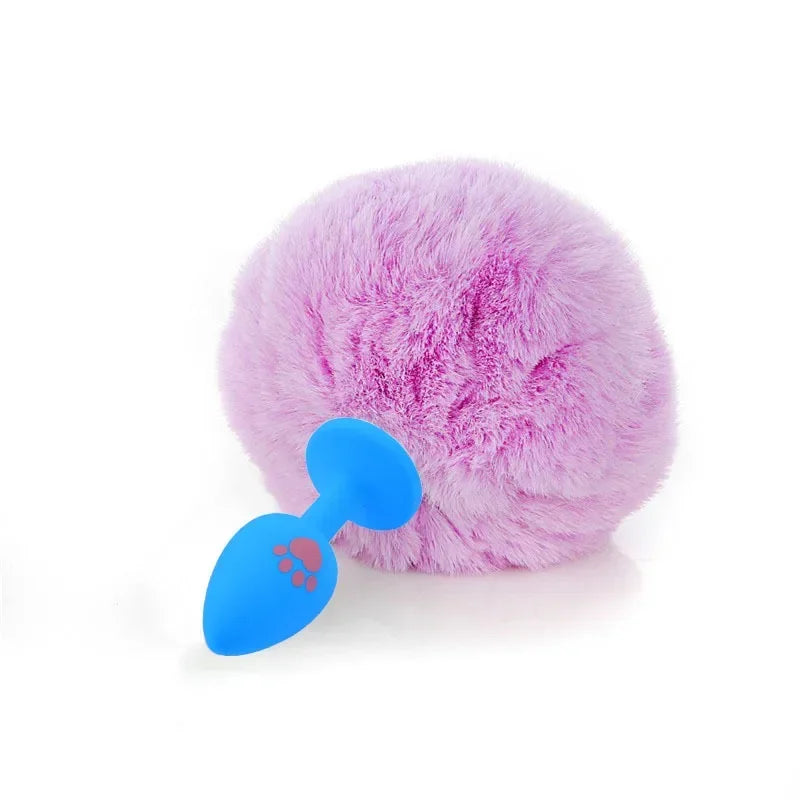 Sweet Bunny Paw Anal Plug (Colors)