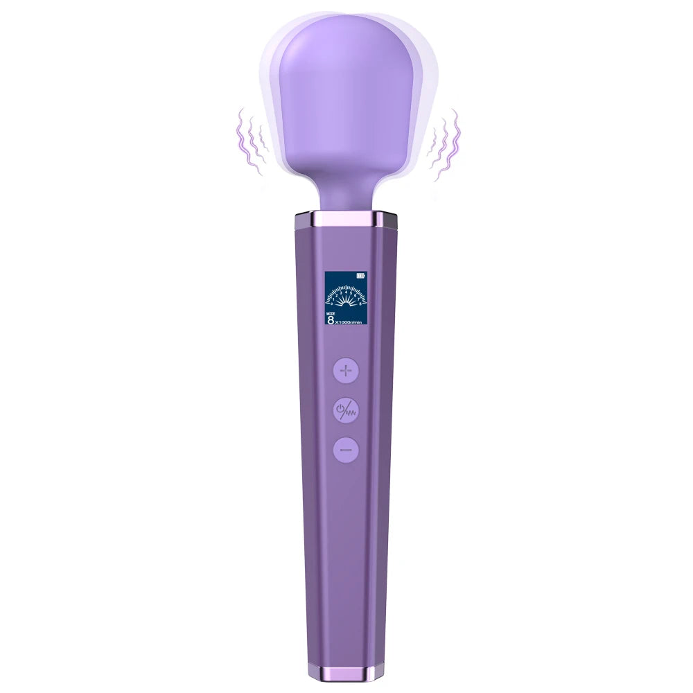 LCD Magic Wand – Powerful Clitoral Vibrator