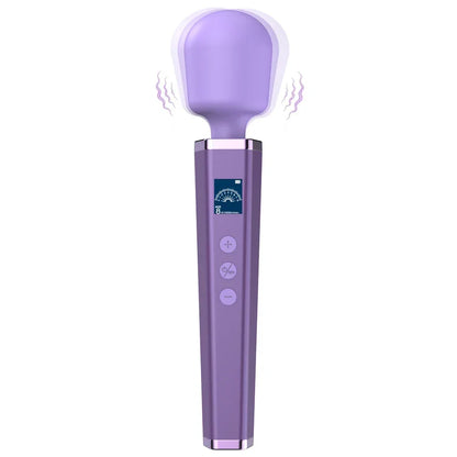LCD Magic Wand – Powerful Clitoral Vibrator - Puppy's Aesthetics