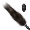 Vibrating Soft Petplay Anal Tail