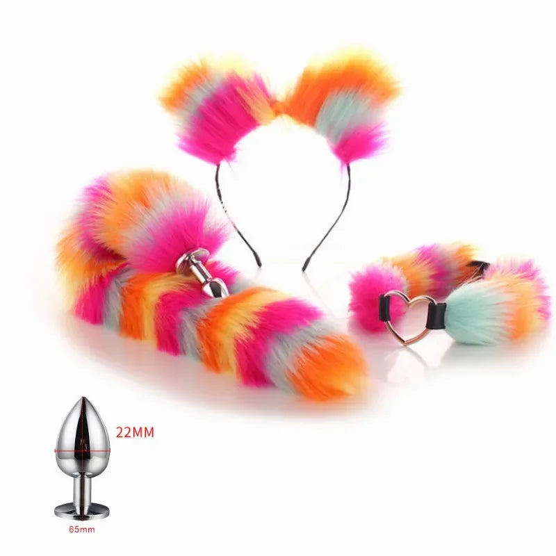 Rainbow Petplay Accessories Set - Puppy's Aesthetics