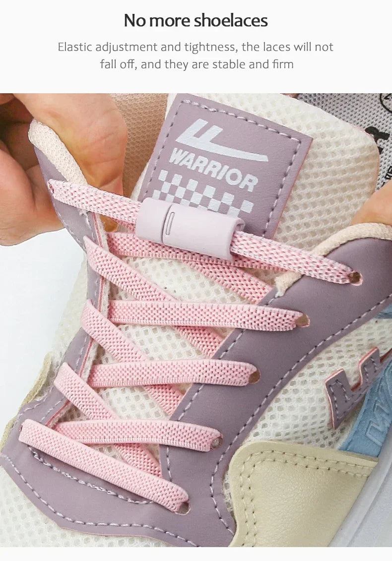 Easy-Step Magnetic No-Tie Shoelaces (Colors)
