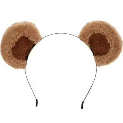 Honey Cub Plush Ear Headband